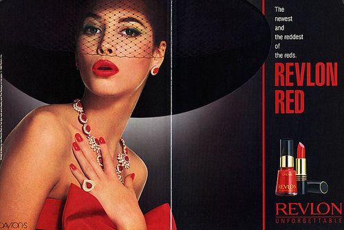 advertisement from 1988 for Revlon